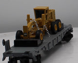MTH 30-7620 MTH Construction Flat Car RailKing O Scale Like New