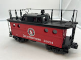 Lionel 6-36654 Great Northern porthole caboose lighted O SCALE NEW