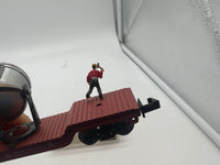 Model Power 4100 Searchlight Car All Metal N SCALE Like New