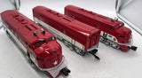 MTH Railking 30-20077-1 Texas Special F-3 ABA Diesel Engine Set with Proto-Sound 3.0 O SCALE Like New