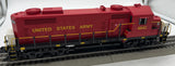 MTH Railking 30-20092-1 United States US Army GP-20 Diesel Engine With Proto-Sound 3.0 O SCALE Like New