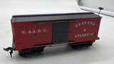 Tyco 371WA Western Atlantic 1860s boxcar  HO Scale Used Excellent