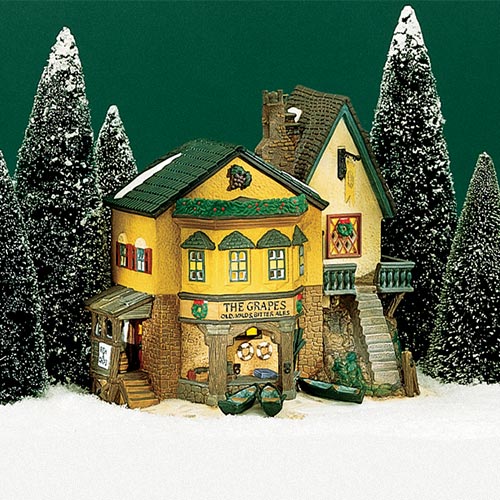 Department 56 5753-4 The Grapes Inn  Dickens' Signature Series 5th Edition 1996