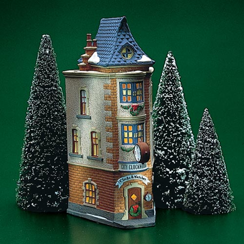 Department 56 Christmas in the City series  5531-0 City clockworks