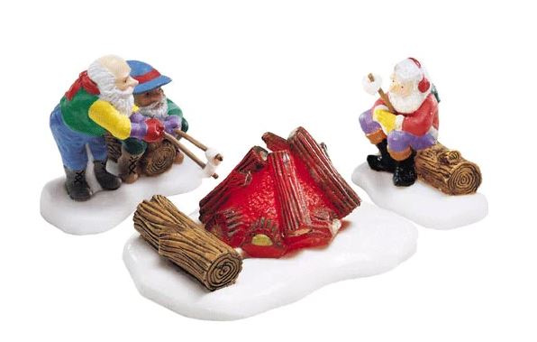 Department 56 56.56712 Marshmallows Around the Campfire North Pole Series