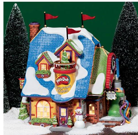 Santa's Workshop Logo Christmas Toys North Pole Alaska Premium