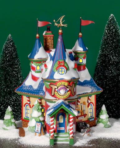 Department 56 56.56894 Alfie's Toy School for Elves North Pole Series Special Edition 15 years