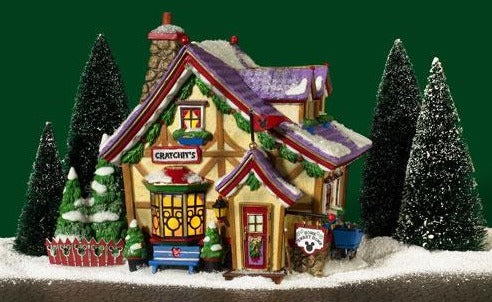 Department 56 56.56901 Walt Disney's Mickey's Cratchits' Cottage North Pole Series