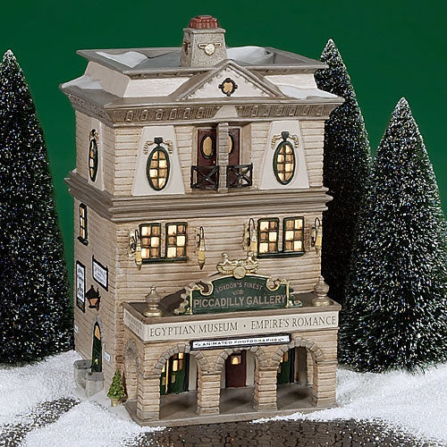 Department 56 Dickens Village 56.58498 Piccadilly Gallery Damaged Box
