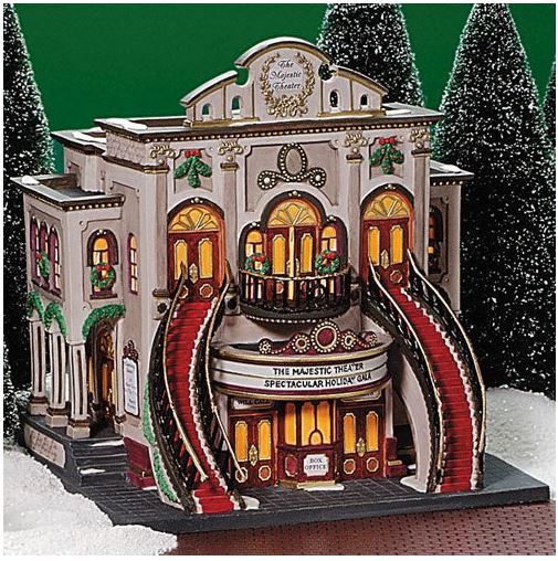 Department 56 56.58913 Majestic Theater Celebrating 25 years Christmas in the City