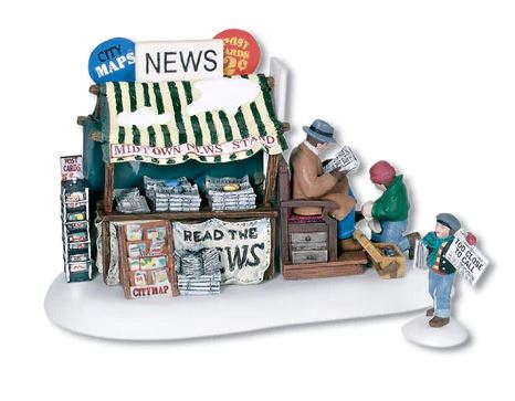Department 56 56.58974  Midtown Newstand Christmas in the City