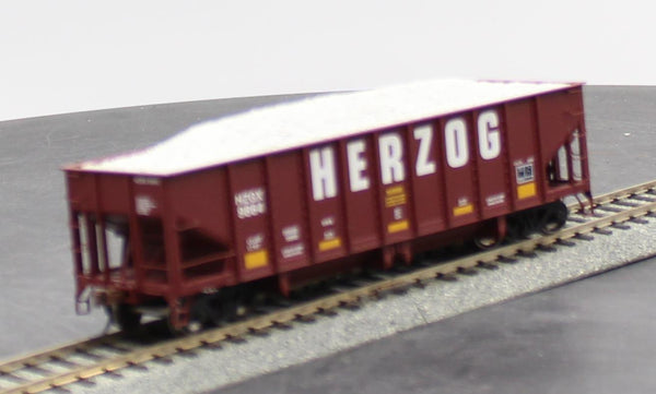 Athearn ATH14270 HO RTR 40' Offset Ballast Hopper HZGX 9864 HO SCALE Like New