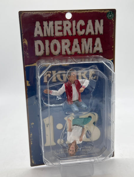 American Diorama AD-23833B Seated Couple II 1/18 scale NEW