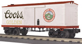 MTH Railking 30-78044 Coors Beer Golden 19th century reefer car O SCALE Like New