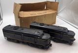 Lionel Postwar 2032 ERIE Alco Diesel AA Units O Scale Used Damaged Box As is