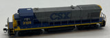 Atlas 49716 CSX Diesel Locomotive Gray & Blue & Yellow #3106 N Scale Used Excellent No Box