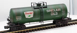 Weaver U1334LD SINCLAIR OILS 40' Tank Car Mainline O Scale WEATHERED AS IS Like New