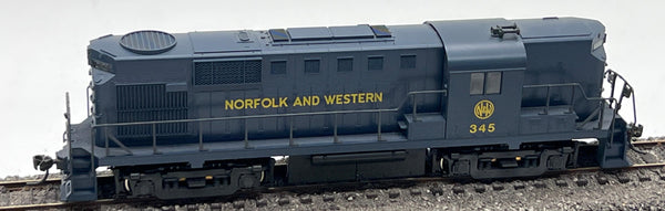 Kato Norfolk Western N&W Blue 345 Diesel locomotive HO SCALE Like New No Box
