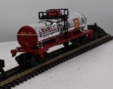 Lionel 6-19627 Shell Oil Company Single-Dome Tank Car (Chrome) #1227 O SCALE Like New