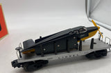 Lionel 6-19430 ATSF Flatcar 6411 w/ beechcraft bonanza airplane O SCALE Like New