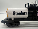 MTH Railking 30-40177B PITTSBURGH STEELERS TANK CAR O SCALE Like New