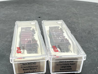 Atlas set of 2 Hoppers misc freight cars -- Western Maryland lehigh valley weathered N SCALE WEATHERED AS IS Used Excellent