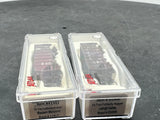Atlas set of 2 Hoppers misc freight cars -- Western Maryland lehigh valley weathered N SCALE WEATHERED AS IS Used Excellent