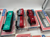 American Flyer Lionel New York Central NYC 4-8552 GP-9 Diesel Locomotive & 9 Freight Cars Set (4-9005, 4-9206 x2, 4-9106, 4-9706, 6-49001, 4-9404, 4-9209, 4-9713) S SCALE Like New