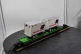 MTH 20-90014C Burlington Northern Electric Train O Scale Used Damaged Box
