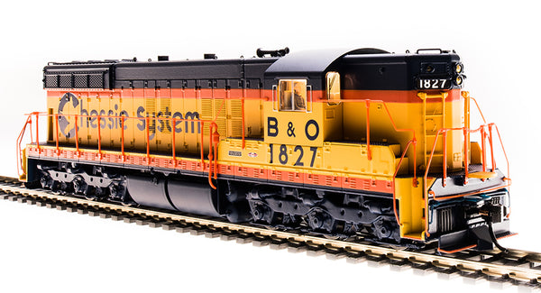 Broadway Limited Imports  5781 EMD SD7, Baltimore and Ohio (Chessie System Scheme) #1830 (Equipped with Paragon3 Sound/DC/DCC with Rolling Thunder) HO SCALE NEW