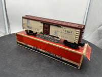 Lionel 6672 Postwar  SANTA FE REFRIGERATOR CAR No. 6672 O SCALE Used Damaged Box
