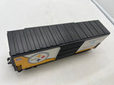 MTH Railking 30-74362 NFL Pittsburgh Steelers Super Bowl IX O SCALE Used Excellent