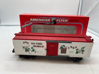 Lionel American Flyer 6-48319 1993 Christmas car S SCALE Like New