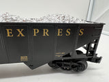 Lionel 6-84370 Polar Express hopper with silver load O scale Like New