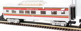 MTH RailKing 30-4142B Santa Fe Streamlined Vista Dome Car 510 O SCALE Used Damaged Box