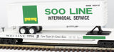 MTH Premier 20-98158 SOO Line Flat Car O SCALE Like New