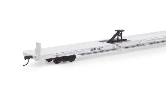 Athearn ATH27659 RTR 85' TOFC Flat, Santa Fe SF #89122 HO SCALE NEW