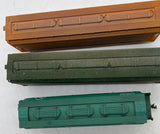 HO Scale HO2508  Set of 3 Assorted Hoppers Some Weathered As Is Kadee Couplers  Used Excellent No Box
