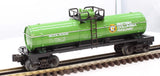 Lionel 6305 BRITISH COLUMBIA RAILWAY Single Dome Tank Car O Scale Like New Damaged Box