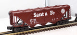 MTH Rugged Rails 33-7504 Santa Fe Covered Hopper Car O SCALE Like New