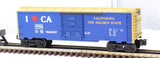 Lionel 6-19905 I Love California Boxcar O Scale Like New