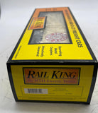 MTH Railking 30-7838 Iron City Beer Modern Reefer Car Pittsburgh PA   RED logo O SCALE Like New
