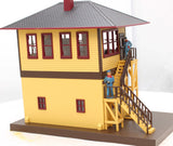 MTH 30-9031 PENNSYLVANIA RAILROAD Switch Tower RailKing O Scale Like New