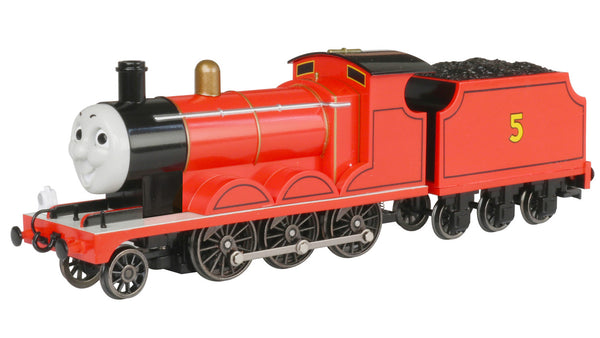 Bachmann 58743 JAMES THE RED ENGINE (WITH MOVING EYES) (THOMAS & FRIENDS) HO SCALE NEW