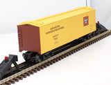 MTH 30-7806 BURLINGTON Refrigerator Express Car Mainline #75385 O Scale Used