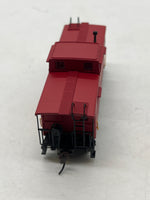 Atlas 20003029 C&O-Style Steel Center-Cupola Caboose - Ready to Run -- Union Railroad #C-4 (red) HO SCALE Like New