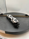 MTH Railking 30-7680 MTH Transport Flat Car - MTH Transport w/(2) 1970 Chevelle (White w/Black Stripe) O SCALE NEW