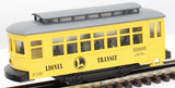 Lionel 6-18431 Lionel Transit Trolley Car O SCALE Like New