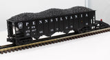 MTH Premier 20-90003d Pennsylvania Premier 4 Bay Hopper W/Coal Load O SCALE Like New