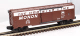 Lionel 6-19289 MONON HOOSIER LINE 6464 BOXCAR O Scale Used